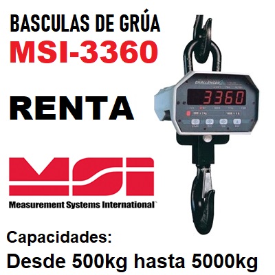 MSI 3360 RENTA